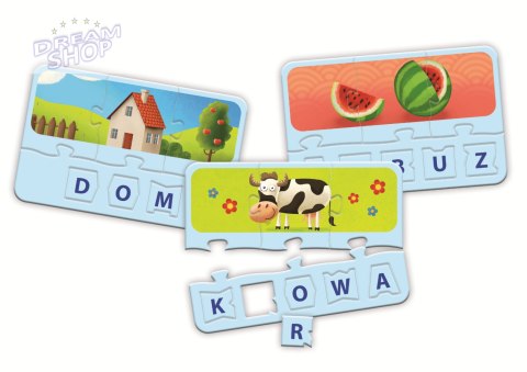 Gra Edukacyjna Tworzymy słowa Mały Odkrywca Trefl 01950