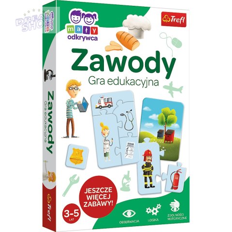 Gra Edukacyjna Zawody Mały Odkrywca Trefl 01951