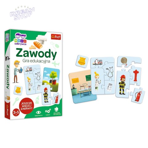 Gra Edukacyjna Zawody Mały Odkrywca Trefl 01951