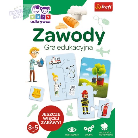 Gra Edukacyjna Zawody Mały Odkrywca Trefl 01951