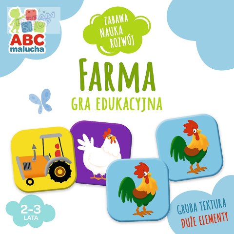 Gra Farma z Serii ABC Malucha Trefl 01944 Gra Farma z Serii ABC Malucha Trefl 01944