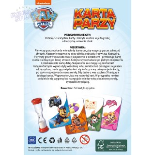 Gra Karta Parzy Psi Patrol Trefl 02691