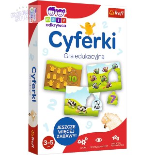 Gra edukacyjna Cyferki z Serii Mały Odkrywca Trefl 01946