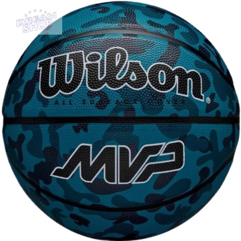 PIŁKA DO KOSZYKÓWKI WILSON MVP CAMO BSKT BLUE R.7 PIŁKA DO KOSZYKÓWKI WILSON MVP CAMO BSKT BLUE R.7