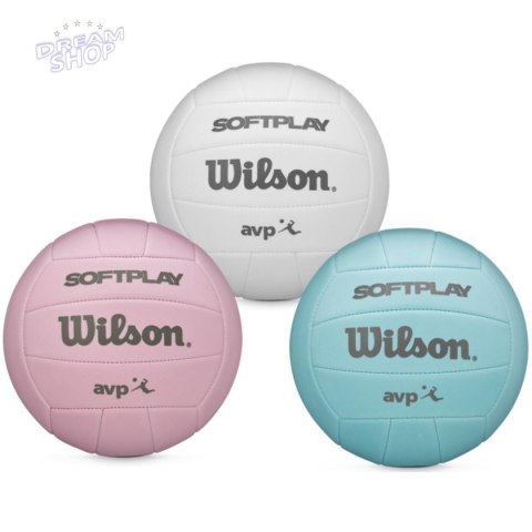 PIŁKA SIATKOWA WILSON AVP SOFTPLAY BIAŁA PIŁKA SIATKOWA WILSON AVP SOFTPLAY BIAŁA