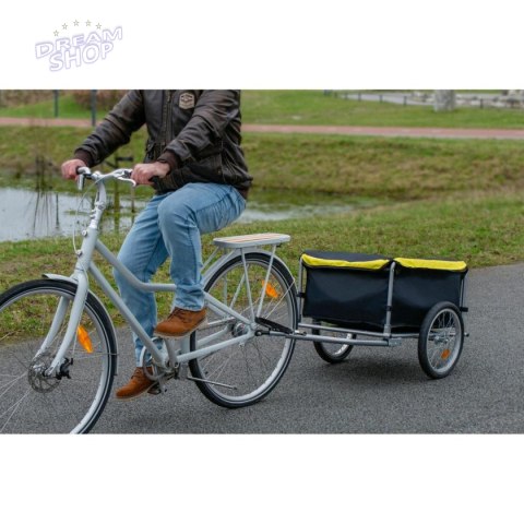 PRZYCZEPKA ROWEROWA 70x65x30CM DO 40KG DUNLOP PRZYCZEPKA ROWEROWA 70x65x30CM DO 40KG DUNLOP