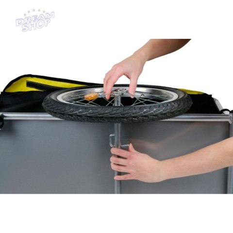 PRZYCZEPKA ROWEROWA 70x65x30CM DO 40KG DUNLOP PRZYCZEPKA ROWEROWA 70x65x30CM DO 40KG DUNLOP