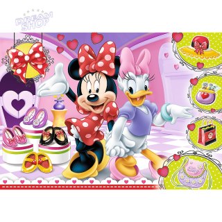 Puzzle 100 el. Minnie i błyskotki Trefl 14820