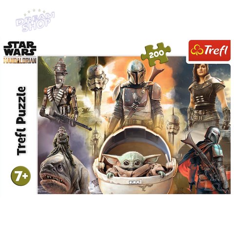 Puzzle - "200" - Gotowi do walki Star Wars Trefl 13276