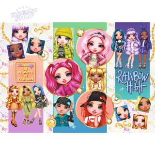 Puzzle - "200" - Przyjaźń Rainbow High Trefl 13289
