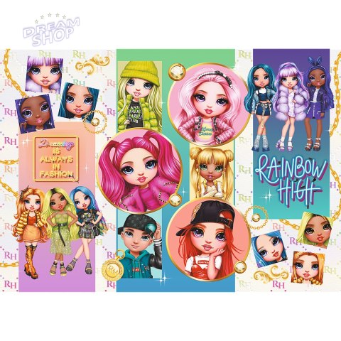 Puzzle - "200" - Przyjaźń Rainbow High Trefl 13289