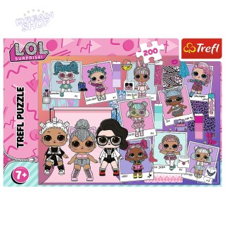 Puzzle - "200" - Słodkie Laleczki LOL Surprise! Trefl 13288