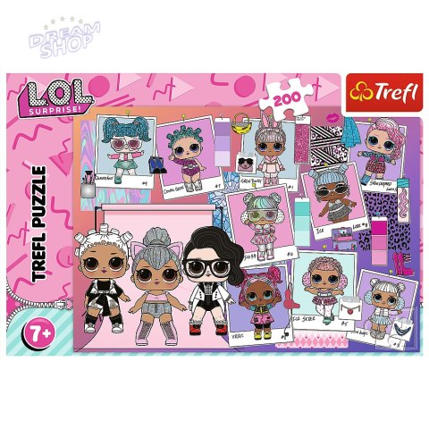 Puzzle - "200" - Słodkie Laleczki LOL Surprise! Trefl 13288 Puzzle - "200" - Słodkie Laleczki LOL Surprise! Trefl 13288
