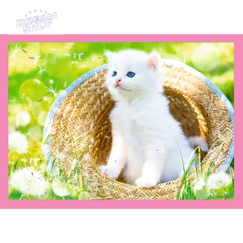 Puzzle - "4w1" - Zabawne kotki Trefl 34396