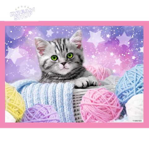 Puzzle - "4w1" - Zabawne kotki Trefl 34396