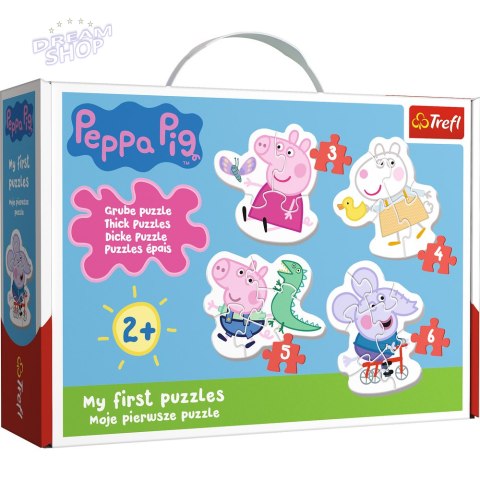 Puzzle - "Baby Classic" - Urocza Świnka Peppa Trefl 36086