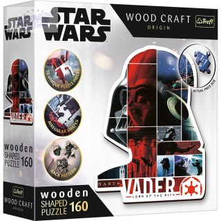 Puzzle drewniane Star Wars 160 el. Darth Vader Trefl 20190