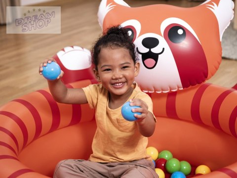 Suchy basen czerwona PANDA z kulkami 107x 94cm Bestway+50 kulek 52702