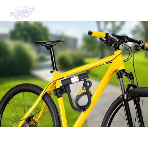 ZAPIĘCIĘCIE ROWEROWE U-LOCK + LINKA 10X1200mm DUNLOP ZAPIĘCIĘCIE ROWEROWE U-LOCK + LINKA 10X1200mm DUNLOP