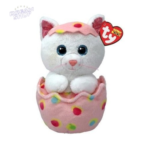Beanie Boos Giggles - Kot w jajku 15cm Beanie Boos Giggles - Kot w jajku 15cm