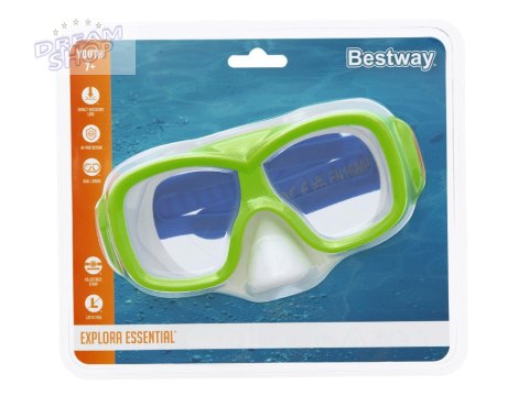 Bestway Okulary Maska do pływania i snurkowania AQUANAUT 22039 Bestway Okulary Maska do pływania i snurkowania AQUANAUT 22039