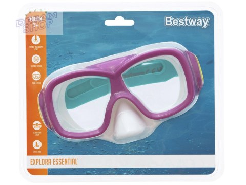 Bestway Okulary Maska do pływania i snurkowania AQUANAUT 22039 Bestway Okulary Maska do pływania i snurkowania AQUANAUT 22039