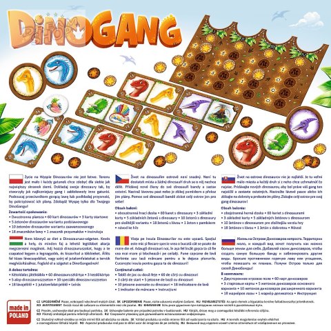 Gra Dinogang Trefl 02080 Gra Dinogang Trefl 02080