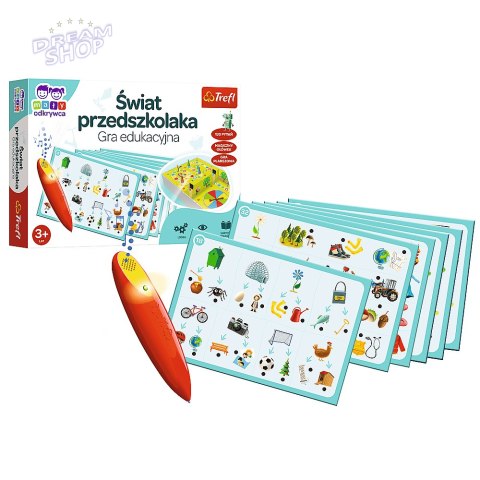 Gra Edukacyjna Świat przedszkolaka Magiczny ołówek Trefl 02112 Gra Edukacyjna Świat przedszkolaka Magiczny ołówek Trefl 02112