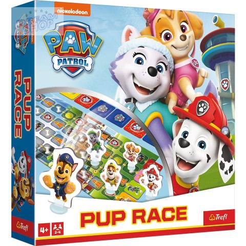 Gra Paw Patrol Pup Race Boardgame Trefl 02579 Gra Paw Patrol Pup Race Boardgame Trefl 02579