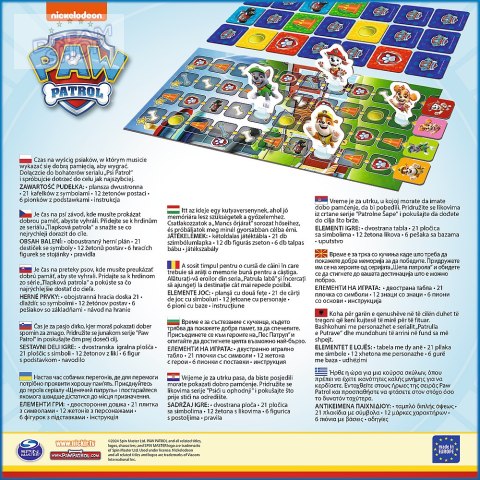Gra Paw Patrol Pup Race Boardgame Trefl 02579 Gra Paw Patrol Pup Race Boardgame Trefl 02579