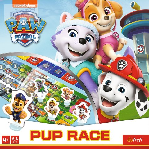 Gra Paw Patrol Pup Race Boardgame Trefl 02579 Gra Paw Patrol Pup Race Boardgame Trefl 02579