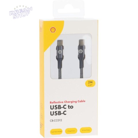 KABEL USB-C TO USB -C DO ŁADOWARKI SHELL KABEL USB-C TO USB -C DO ŁADOWARKI SHELL