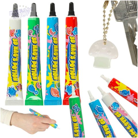 Klej magiczny do zestawu kreatywnego 4 szt. Klej magiczny do zestawu kreatywnego 4 szt.