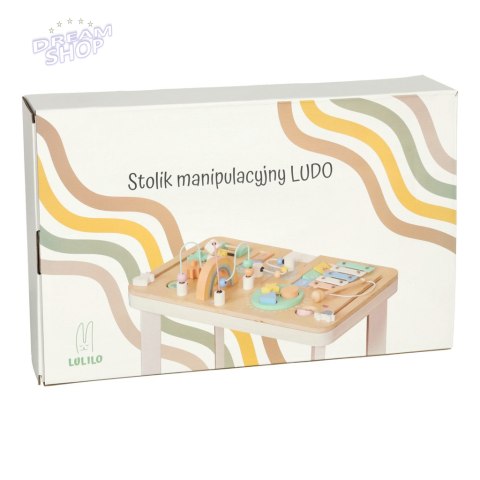 Lulilo Stolik manipulacyjny montessori kolorowy