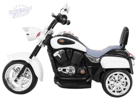 Motorek Chopper NightBike Biały Motorek Chopper NightBike Biały