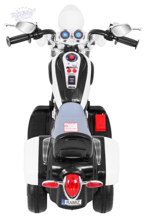 Motorek Chopper NightBike Biały Motorek Chopper NightBike Biały