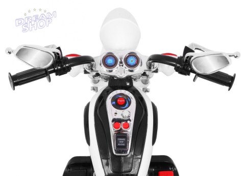 Motorek Chopper NightBike Biały Motorek Chopper NightBike Biały