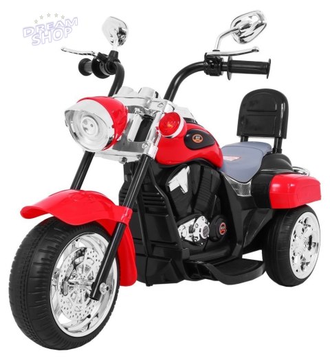 Motorek Chopper NightBike Czerwony Motorek Chopper NightBike Czerwony