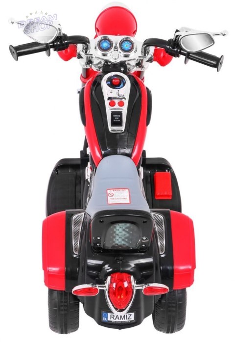 Motorek Chopper NightBike Czerwony Motorek Chopper NightBike Czerwony