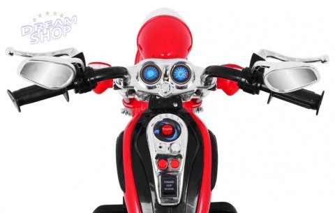 Motorek Chopper NightBike Czerwony Motorek Chopper NightBike Czerwony