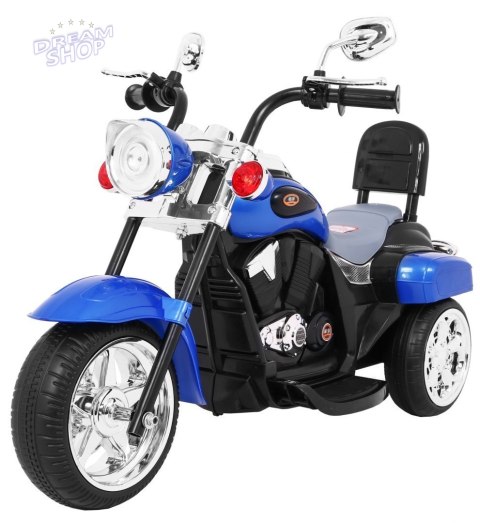 Motorek Chopper NightBike Niebieski Motorek Chopper NightBike Niebieski
