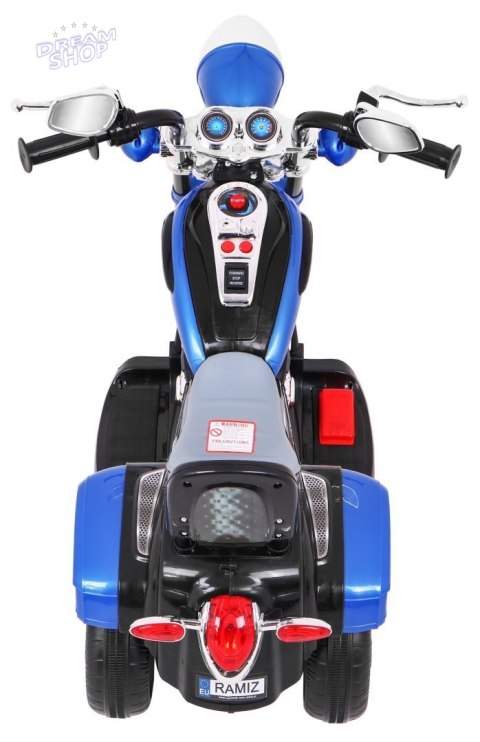 Motorek Chopper NightBike Niebieski Motorek Chopper NightBike Niebieski