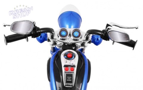 Motorek Chopper NightBike Niebieski Motorek Chopper NightBike Niebieski