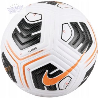 PIŁKA NOŻNA NIKE ACADEMY WHITE/BLACK/TOTAL ORANGE R.5