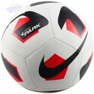 PIŁKA NOŻNA NIKE PARK TEAM 2.0 WHITE/BRIGHT CRIMSON/BLACK R.3