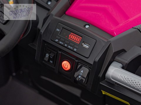 Pojazd UTV X3 Off-Road Różowy
