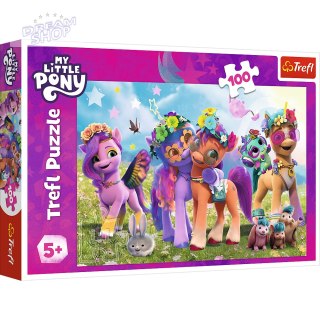 Puzzle - "100" - Zabawne Kucyki My Little Pony Trefl 16463