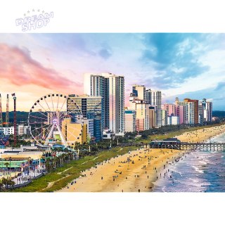 Puzzle - "1000" - Myrtle Beach, Południowa Karolina, USA Trefl 10746