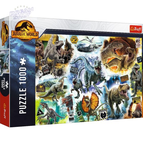 Puzzle - "1000" - Na tropie dinozaurów 10727 Puzzle - "1000" - Na tropie dinozaurów 10727