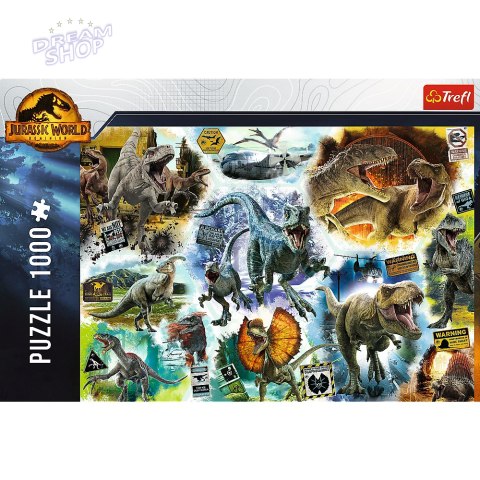 Puzzle - "1000" - Na tropie dinozaurów 10727 Puzzle - "1000" - Na tropie dinozaurów 10727